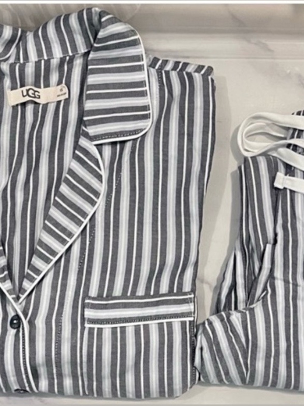 UGG Striped Pajama Set